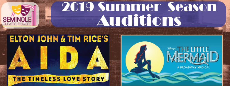 Seminole Theatre Players Audition Banner