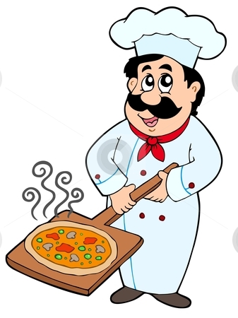pizza chef clip art 693214