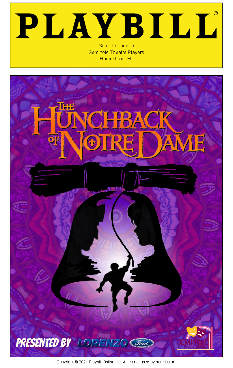 playbill the hunchback of notre dame 2021 Page 01