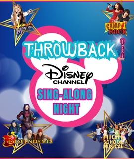 Throwback Disney Channel Sing-Along Night