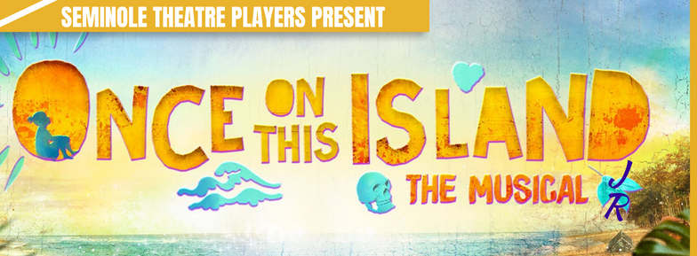 Once on this island Web banner