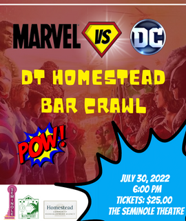 MARVEL VS DC BAR CRAWL!