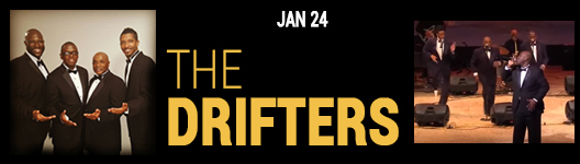 The Drifters on tour at the Seminole Theatre in Homestead Fl