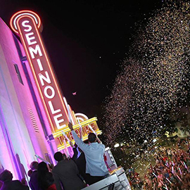 Seminole Theatre Opening Night